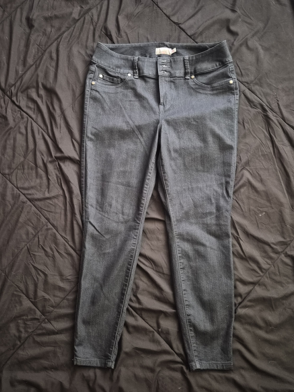 torrid Charcoal Skinny Stretch Jeans